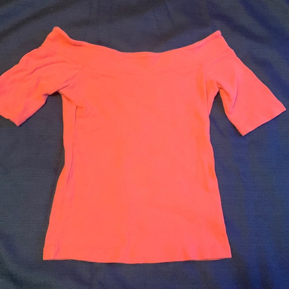 Off the shoulder T-shirt